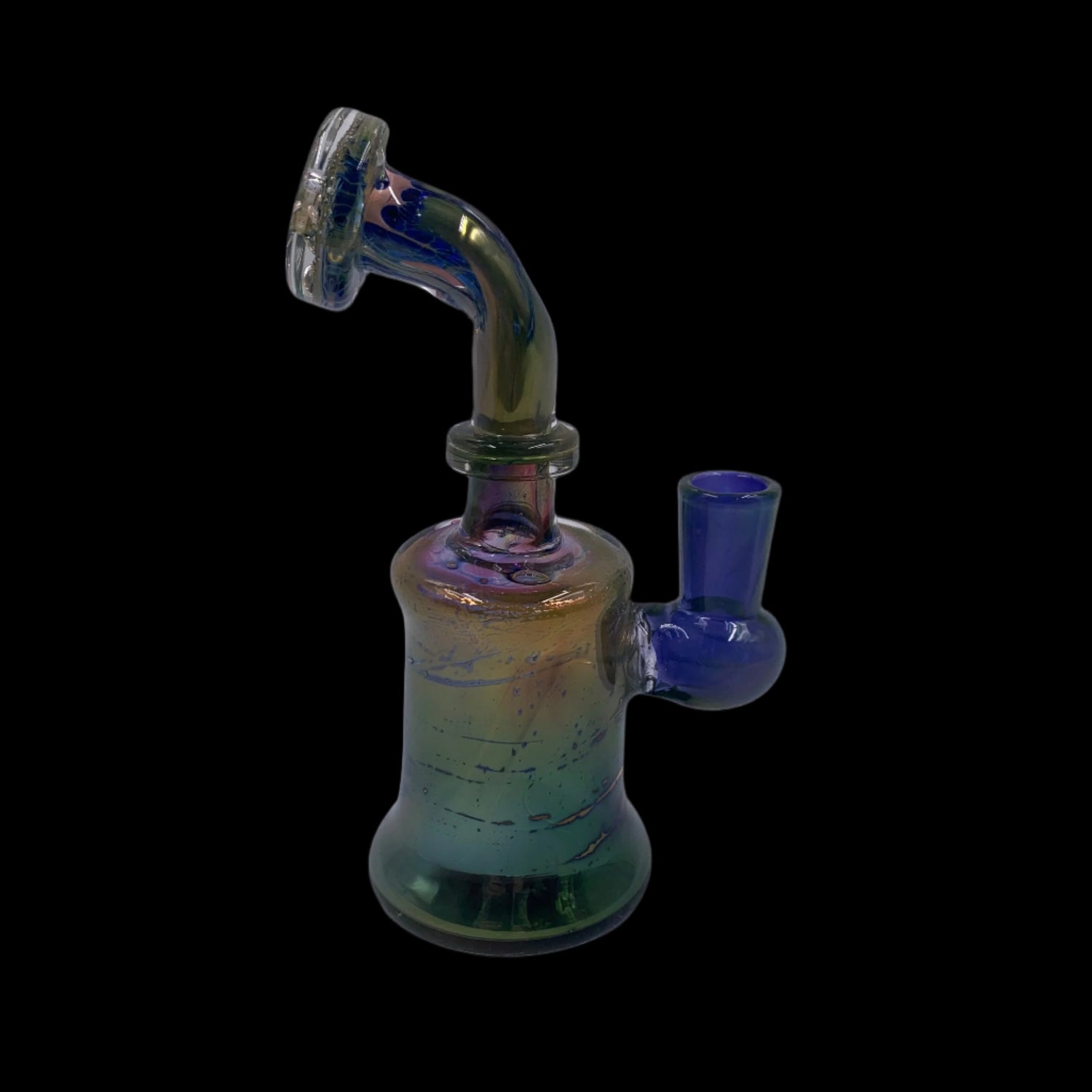 7" BUBBLE TRAP MINI RIG WATER PIPE- WITH 4MM 14M