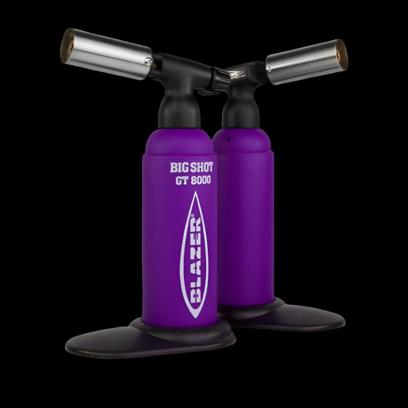 BLAZER BIG SHOT TORCH GT 8000 PURPLE LIMITED EDITION GLOW IN THE DARK