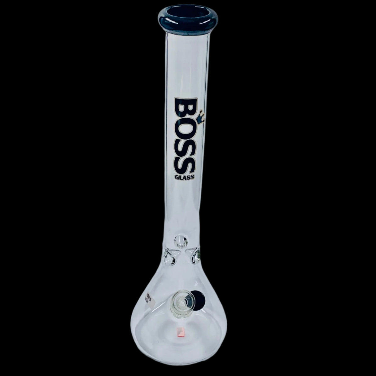 BOSS 18'' BLACK BEAKER BONG 19MM TO 14MM