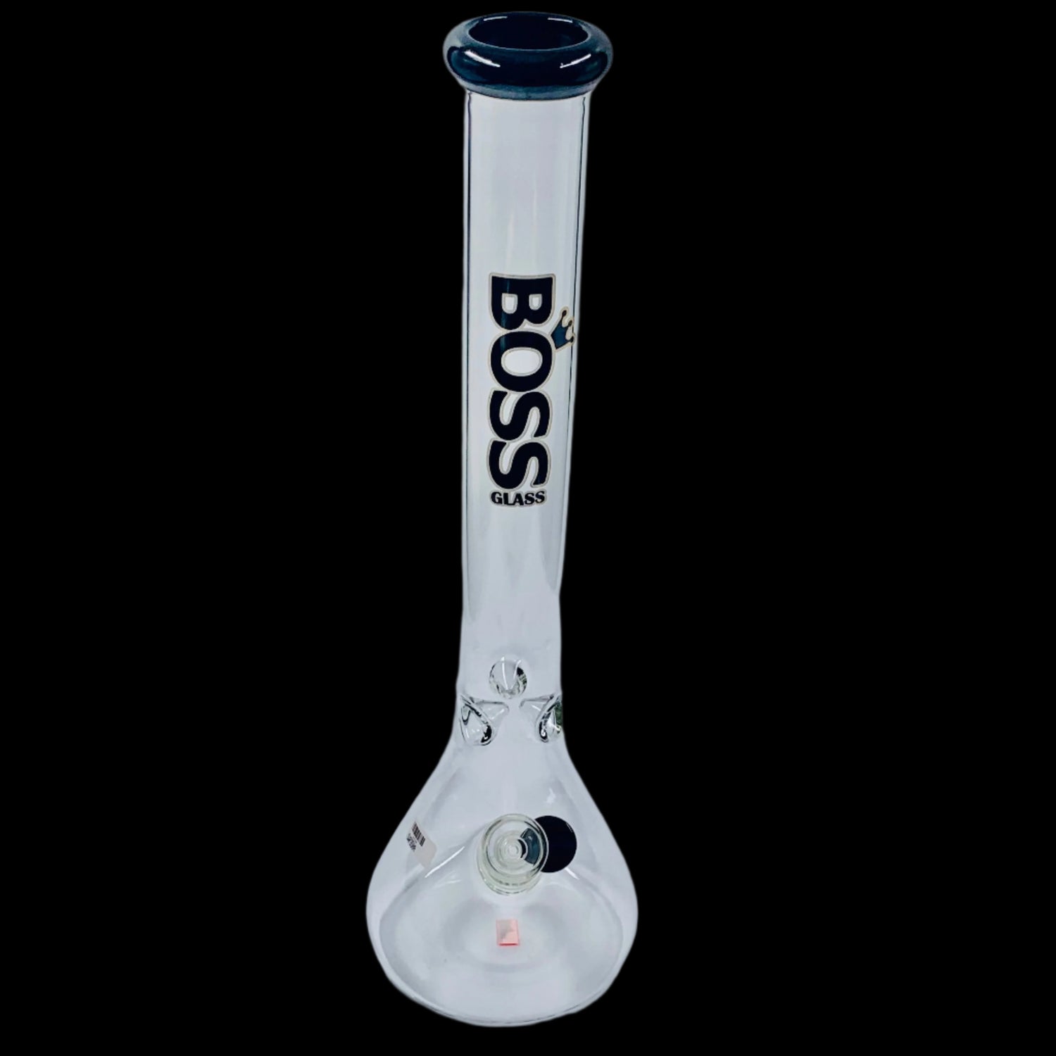 BOSS 18'' BLACK BEAKER BONG 19MM TO 14MM