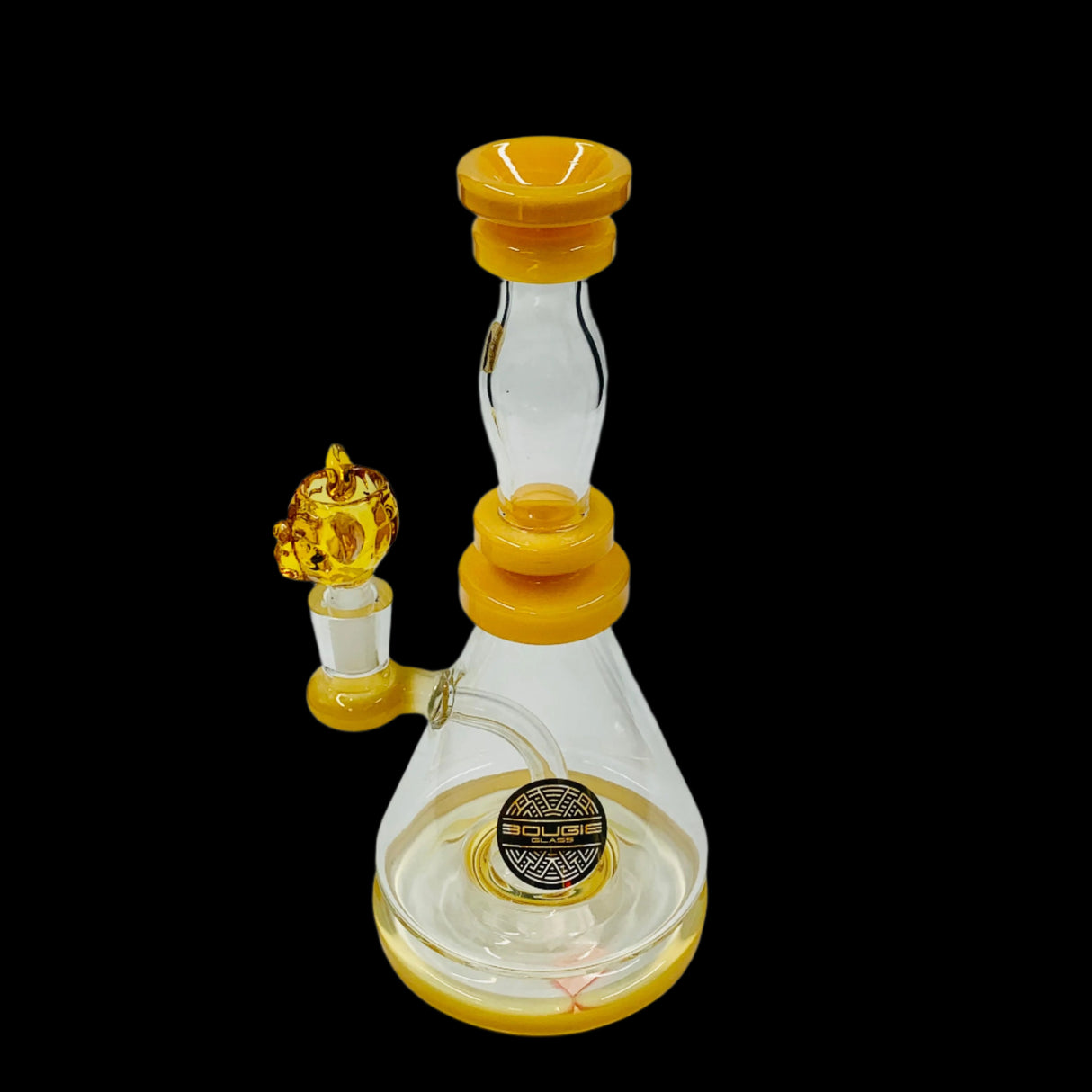 BOUGIE 10'' YELLOW BEAKER BONG 14MM 2