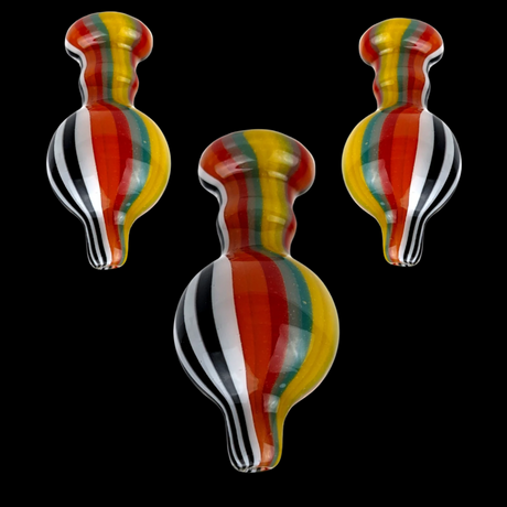 Color Stripe Bubble Carb Cap