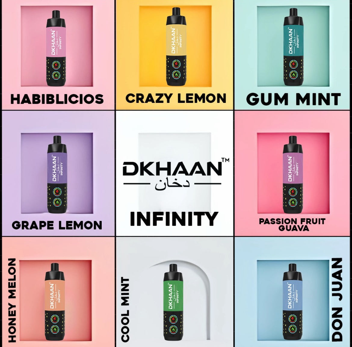 DKHAAN 25k PUFFS DISPOSABLES BIG CLOUD