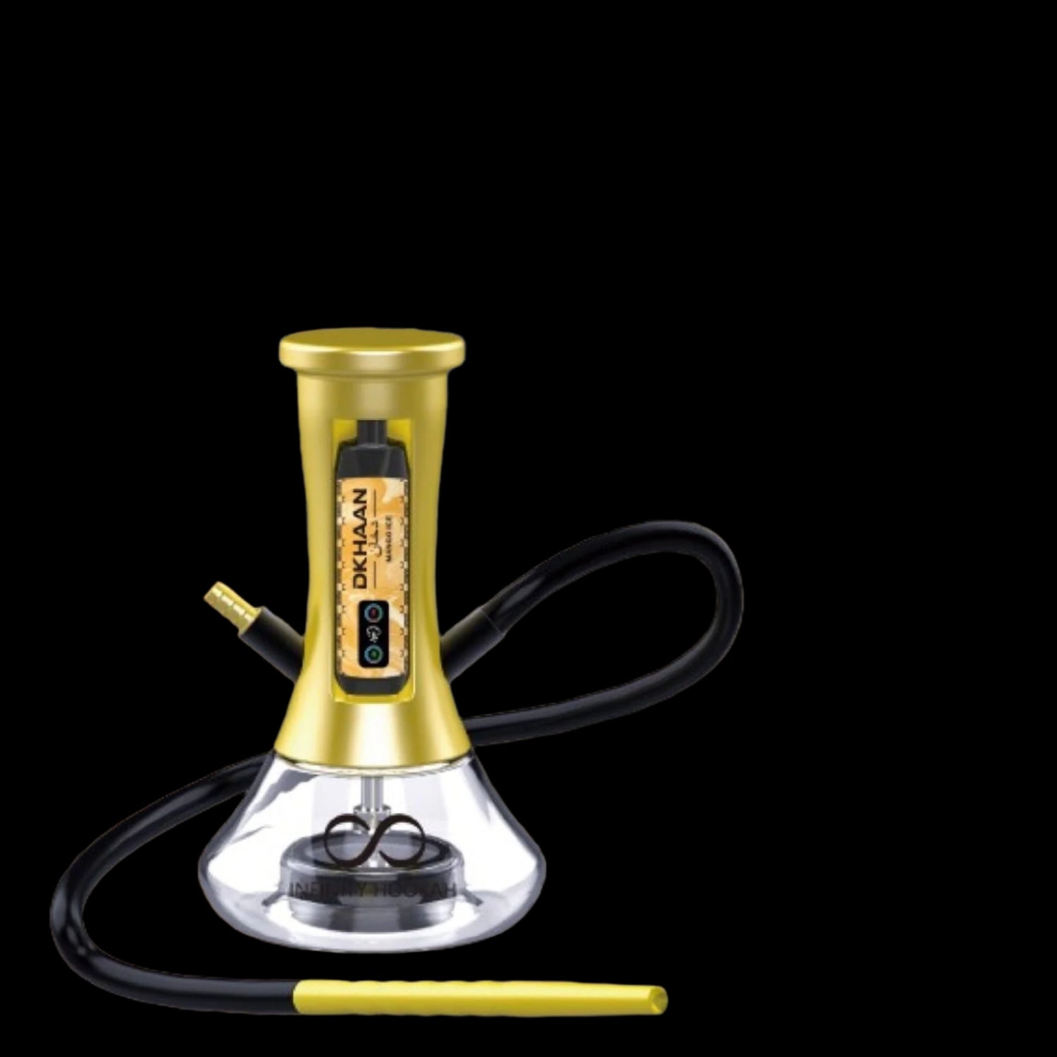 DKHANN INFINITY PORTABLE H KIT (FREE DKHANN VAPE) GOLD