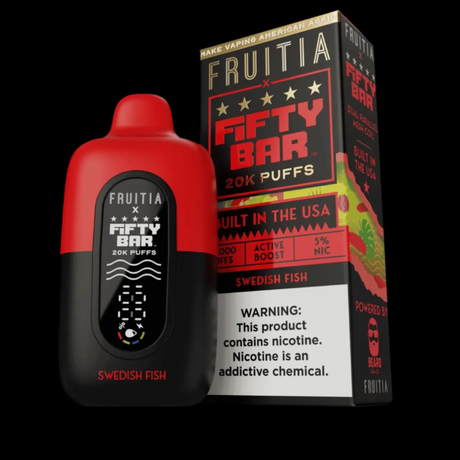 FIFTY BAR X FRUITIA 20k Puffs Disposable 18ml 5% SF