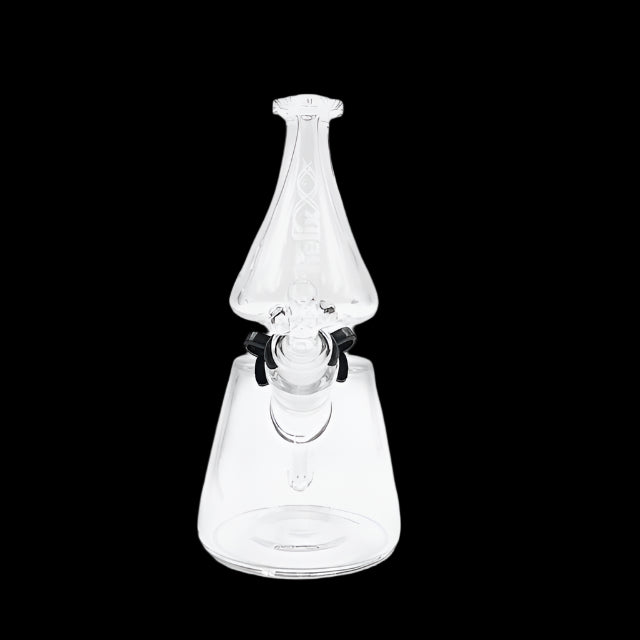 HELIX CLEAR BEAKER BASE WATER PIPE 14MM Helix Bowl
