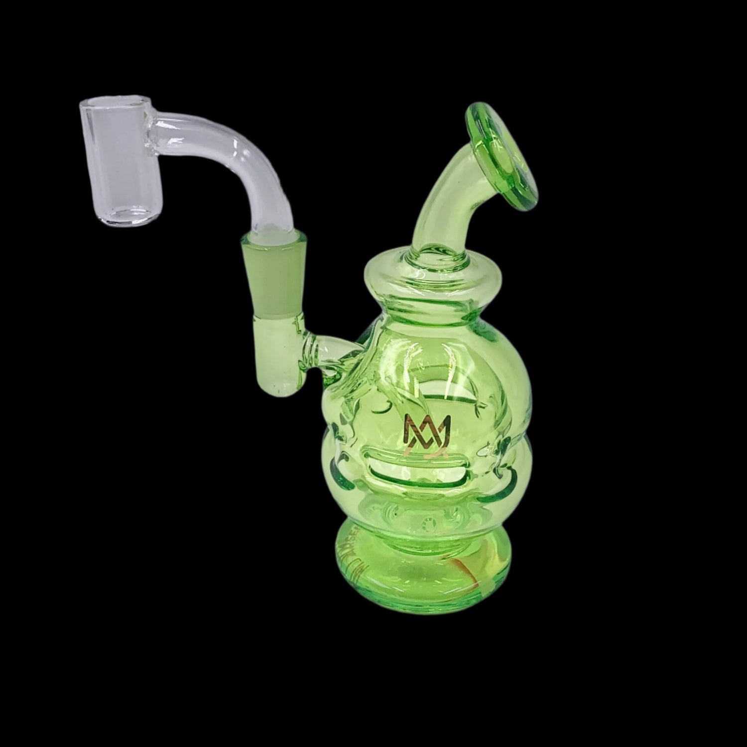 MJ ARSENAL 5'' LIMITED ADDITION GREEN ROYALE MINI DAB RIG 10MM