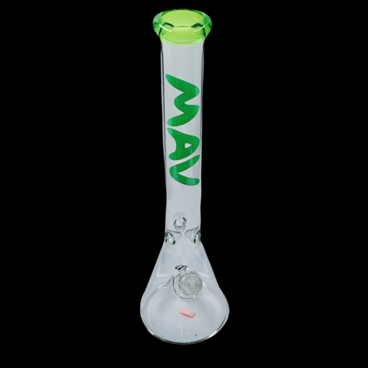MAV 18'' GREEN CLASSIC BEAKER BONG 19MM TO 14MM