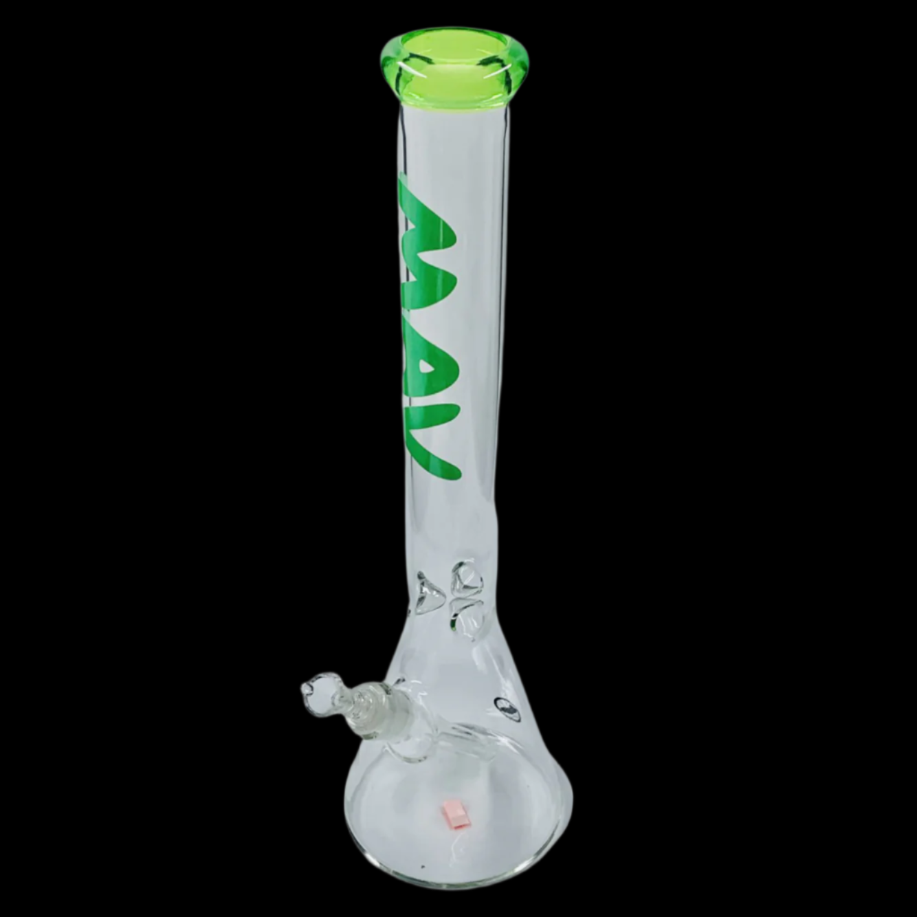 MAV 18'' GREEN CLASSIC BEAKER BONG 19MM TO 14MM 2