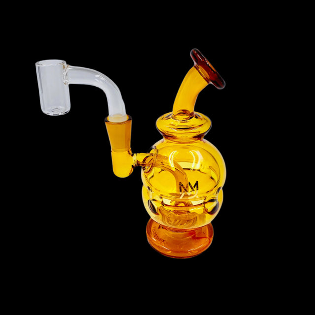 MJ ARSENAL 5'' LIMITED ADDITION AMBER ROYALE MINI DAB RIG 10MM CONNECTION