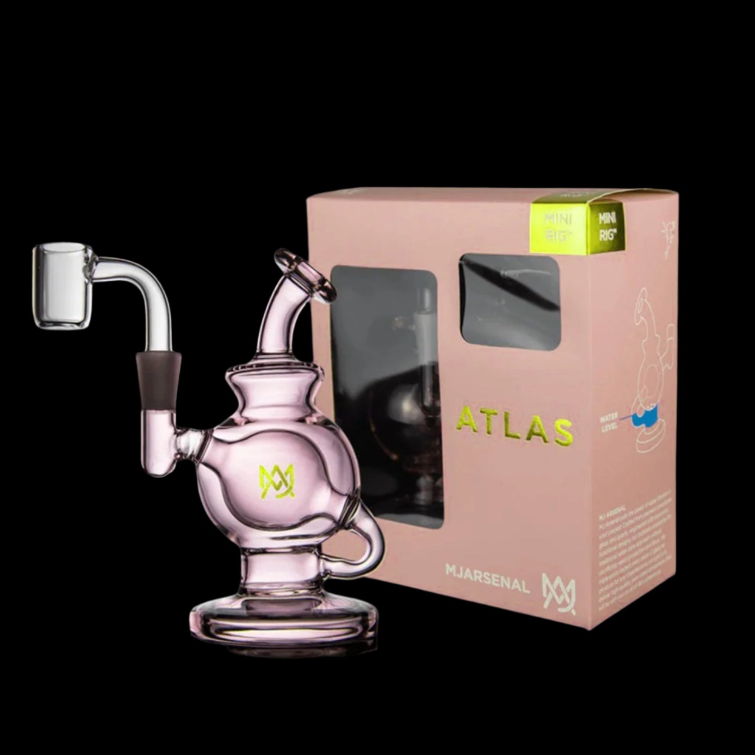 MJ Arsenal - Limited Edition Atlas Mini Rig Pink