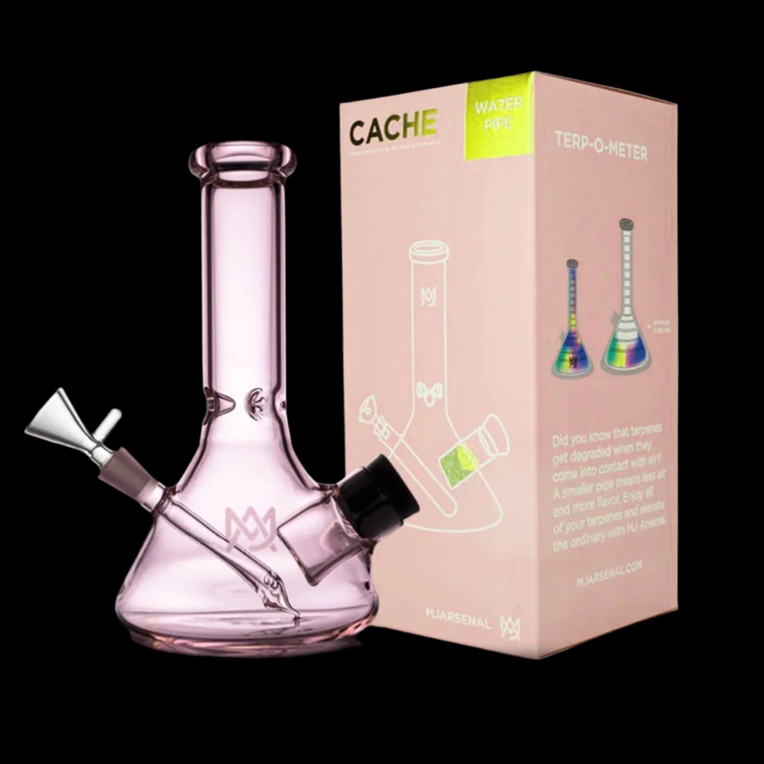 MJ Arsenal - Limited Edition Cache Mini Beaker-Pink 2