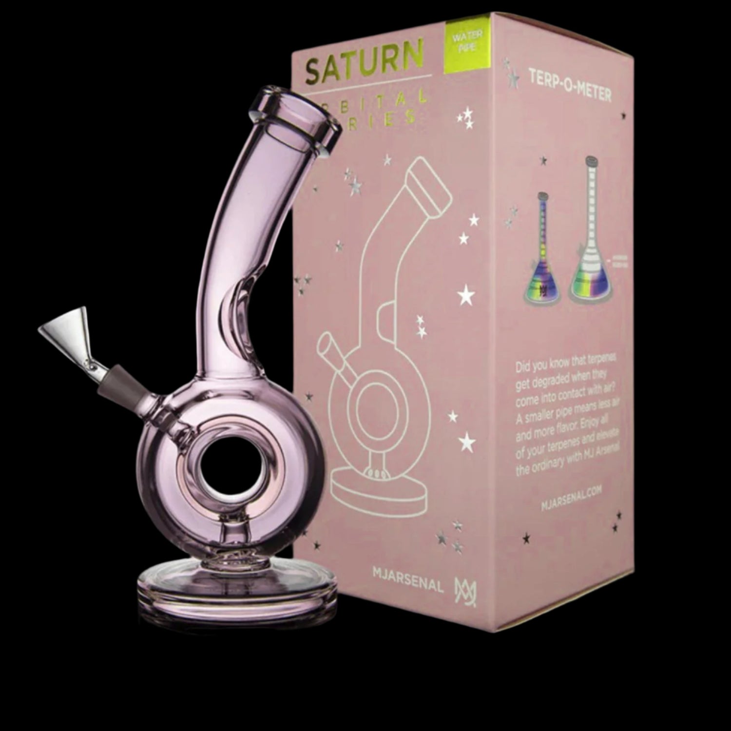 MJ Arsenal - Limited Edition Saturn Mini Rig Pink 2