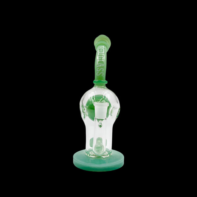 NEU Concentrate Rig Shower Head Globe (8″) JADE 3
