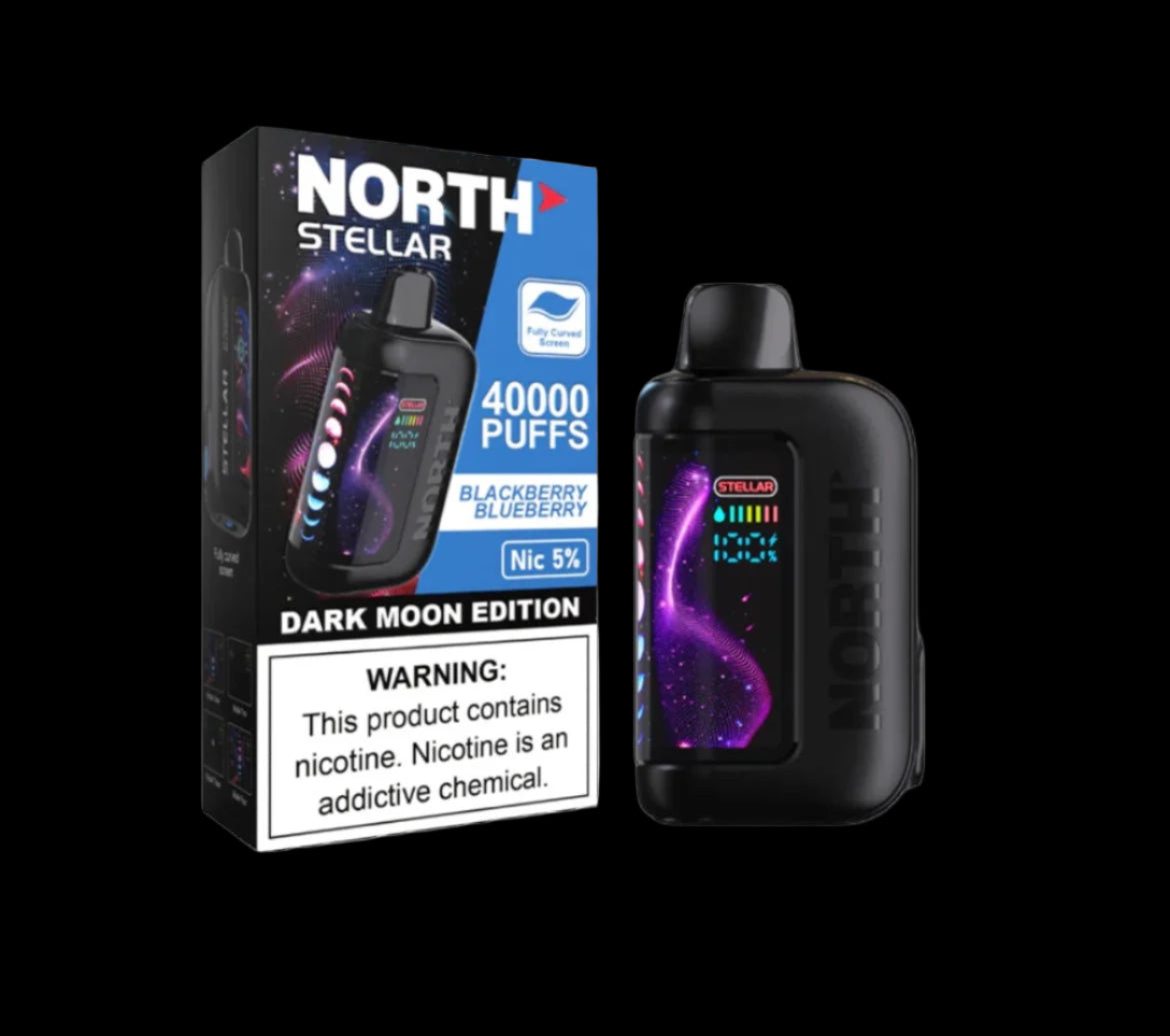 North Stellar Dark Moon Edition 40K 20ML Device With Fully Curved Screen & Four Screen Animations BB