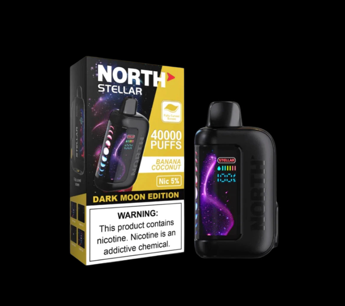 North Stellar Dark Moon Edition 40K 20ML Device With Fully Curved Screen & Four Screen Animations BC