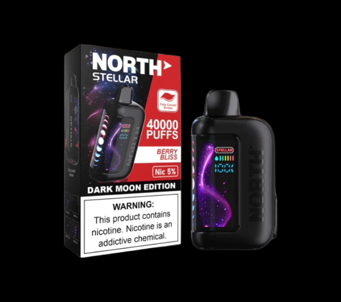 North Stellar Dark Moon Edition 40K 20ML Device With Fully Curved Screen & Four Screen Animations Berry B