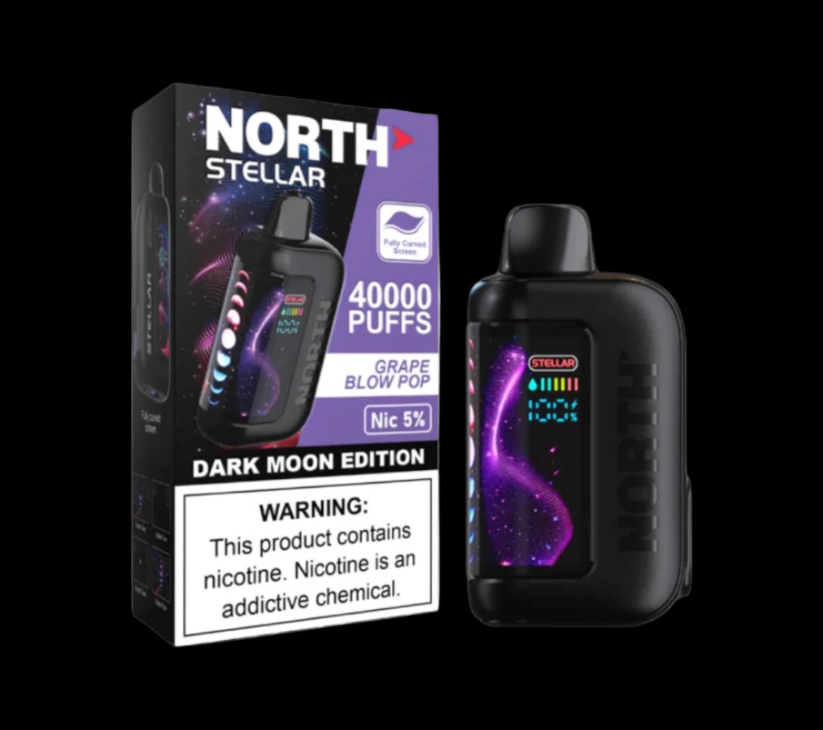 North Stellar Dark Moon Edition 40K 20ML Device With Fully Curved Screen & Four Screen Animations GBP
