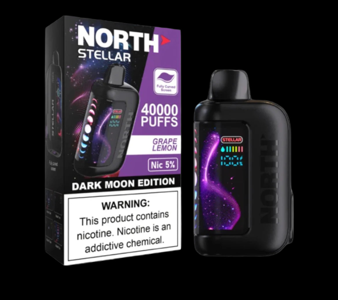 North Stellar Dark Moon Edition 40K 20ML Device With Fully Curved Screen & Four Screen Animations GL
