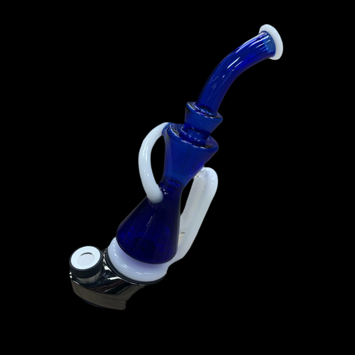 PUFFCO DUAL COLOR RECYCLER GLASS ATTACHMENT 7.5"