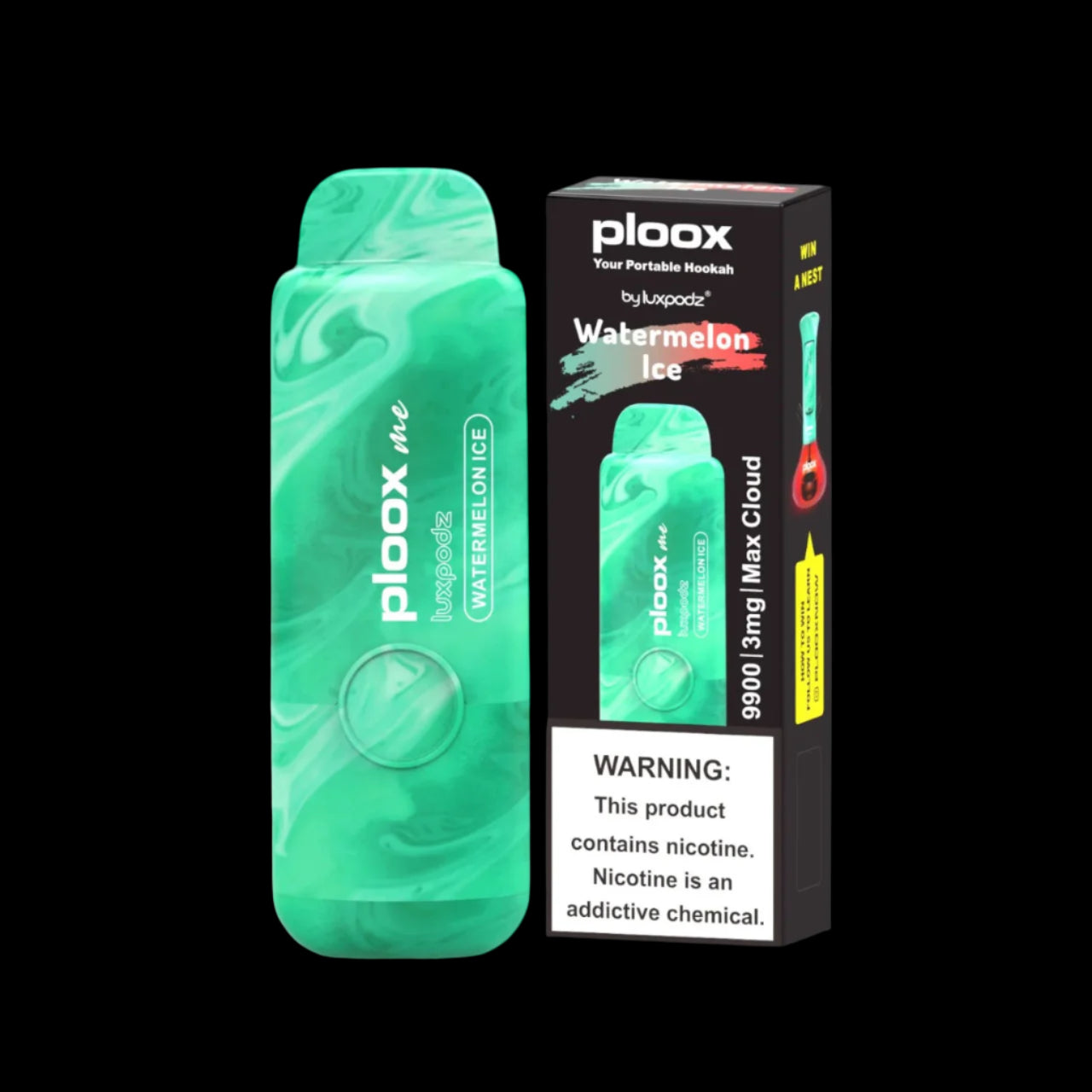 Ploox Me By Luxpodz 9900 Puffs RECHARGEABLE DISPOSABLE VAPE
