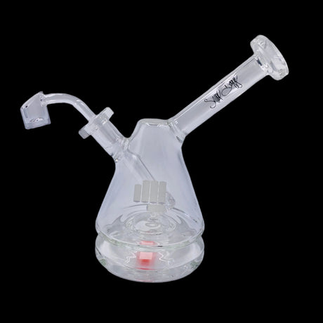 SNOOP DOGG LAS 7" WATER PIPE TRANSPARENT COLOR