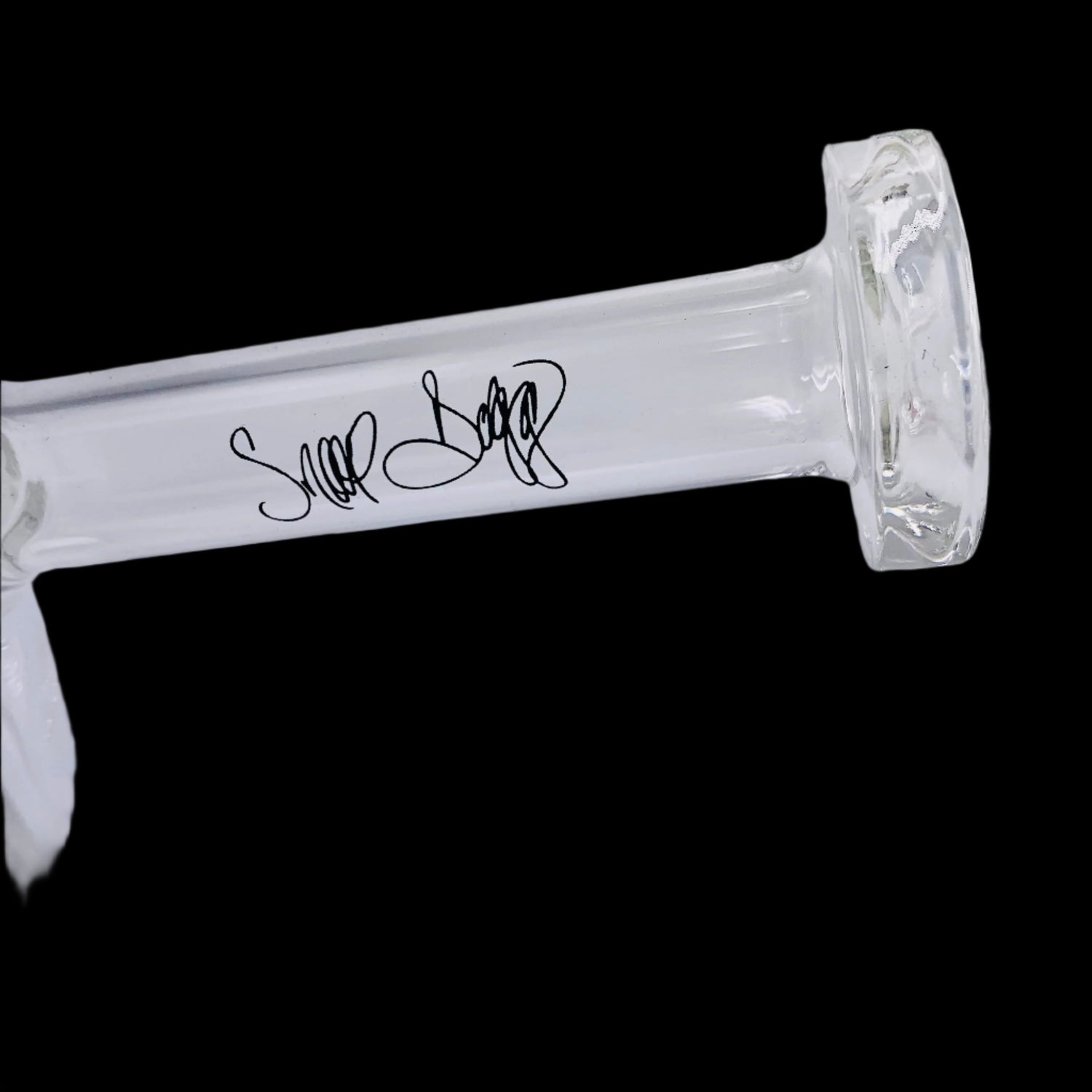 SNOOP DOGG LAS 7" WATER PIPE TRANSPARENT COLOR SD