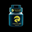 Tsunami Premium Metal Grinder Air Tight Glass Jar With Locking Lid Dark Blue