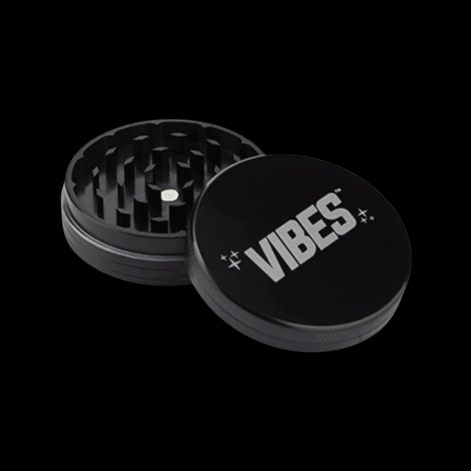 VIBES 2-PIECE GRINDER BLACK
