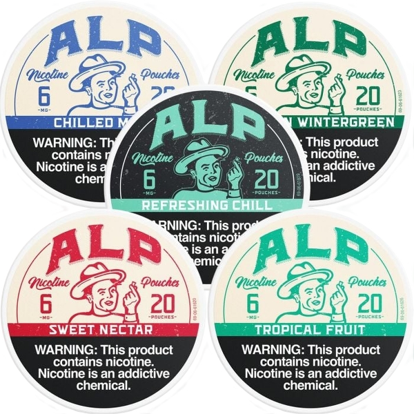 ALP Nicotine Pouches 5-Pack