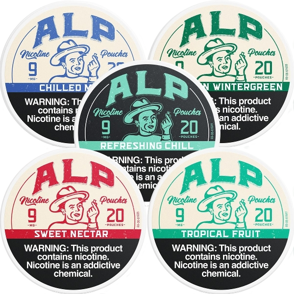 ALP Nicotine Pouches 5-Pack