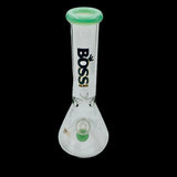 BOSS 14'' GREEN CLASSIC BEAKER BONG 19MM TO 14MM