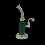 FROSTED GLASS DAB RIG 9" 14MM MALE 