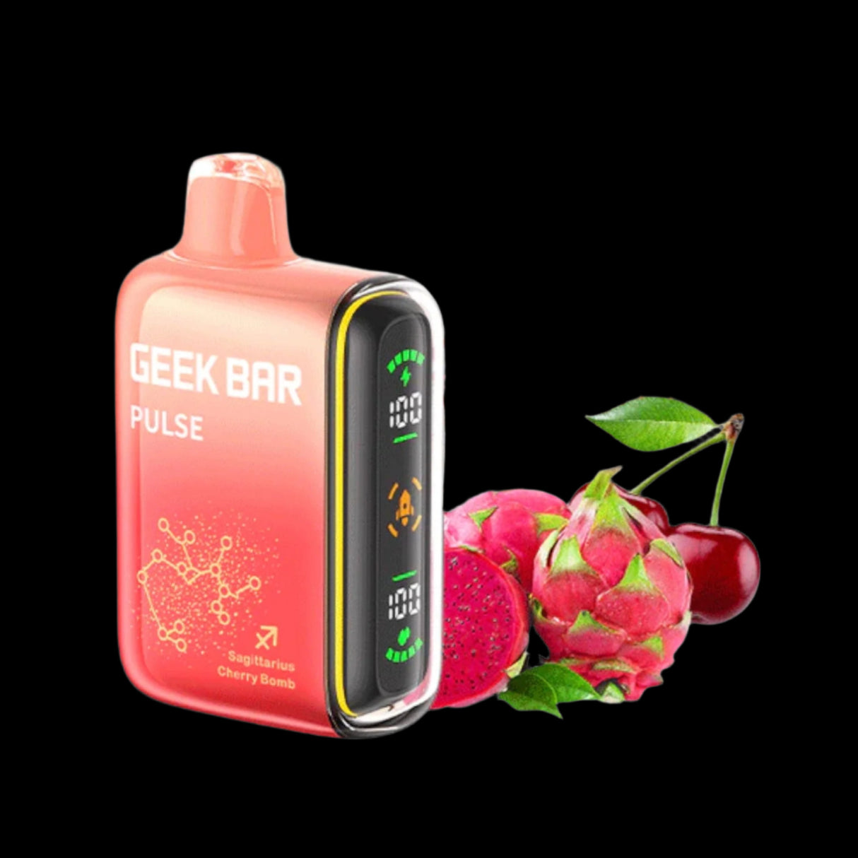 GEEK BAR PULSE 16ML 15000 PUFFS RECHARGEABLE CHERRY BOMB
