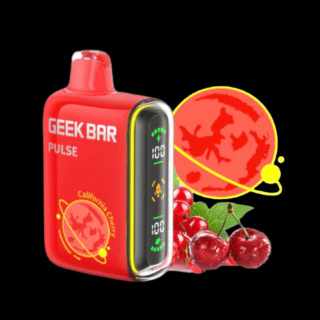 GEEK BAR PULSE 16ML 15000 PUFFS RECHARGEABLE C CHERRY