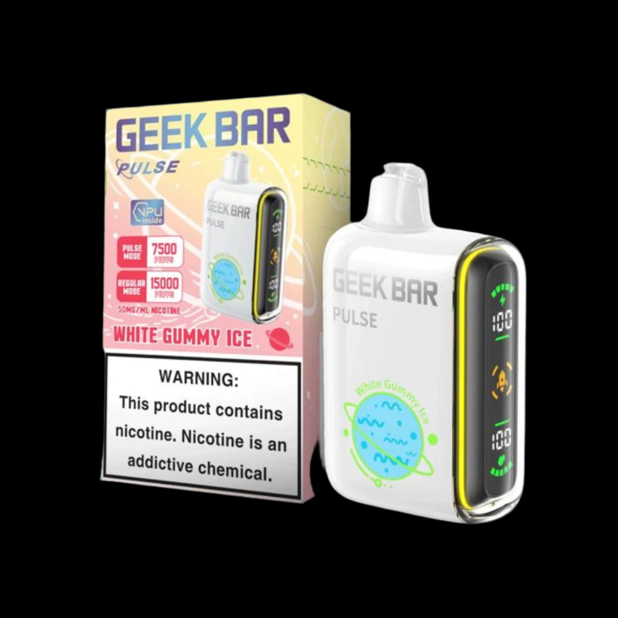 GEEK BAR PULSE 16ML 15000 PUFFS RECHARGEABLE  WGI