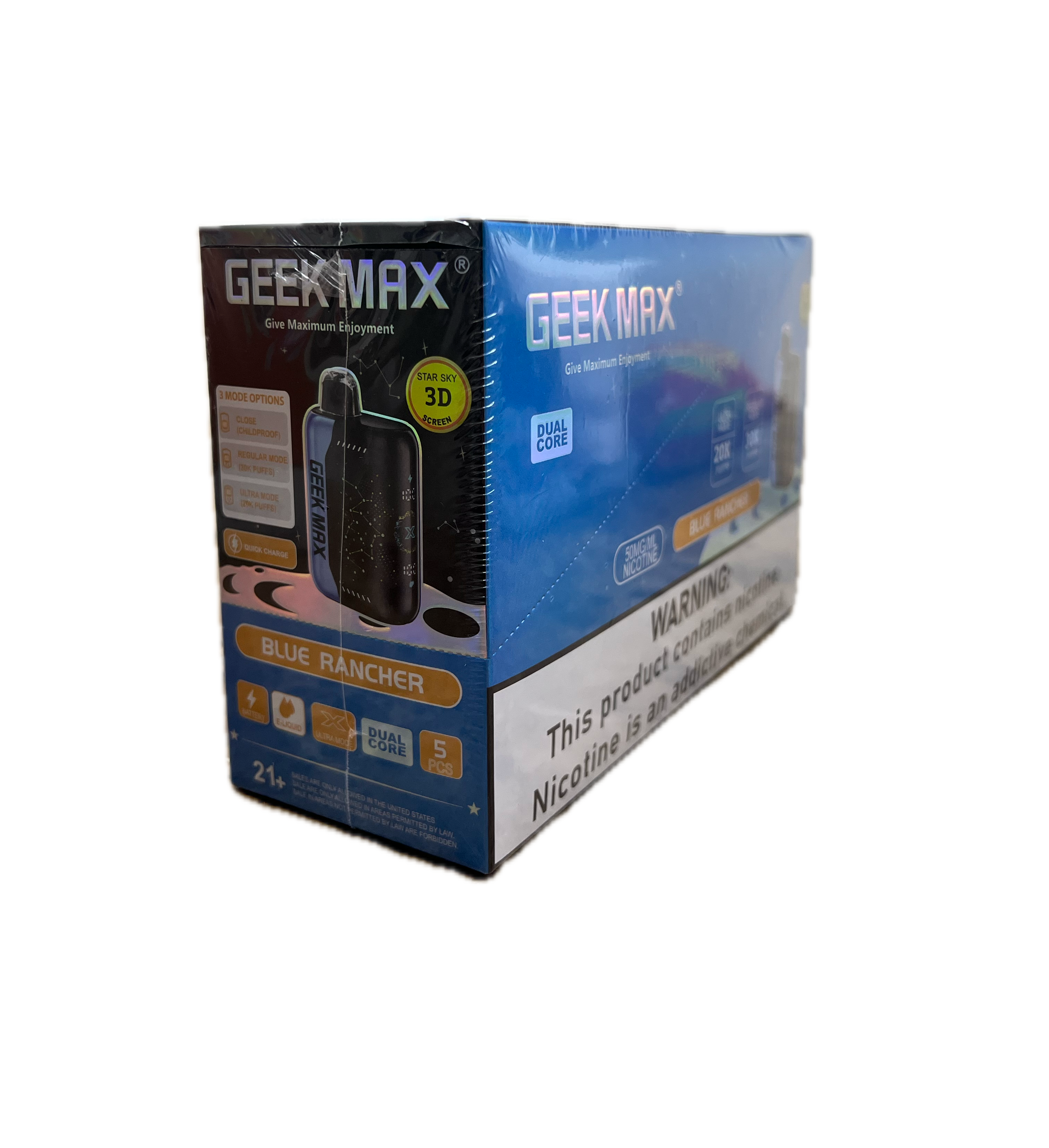 Geek Max Blue Rancher 5 Pack