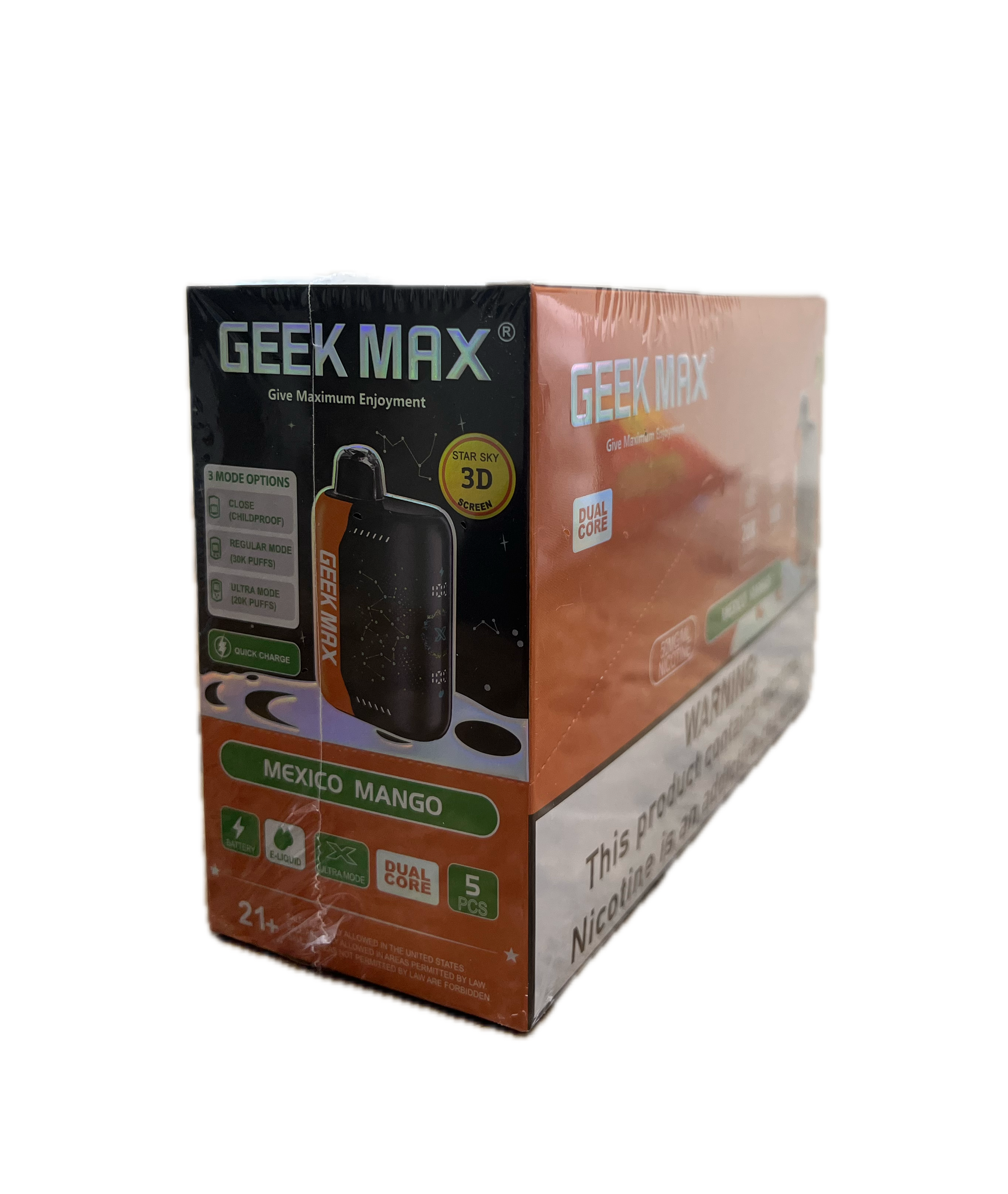 Geek Max Mexico Mango 5 Pack