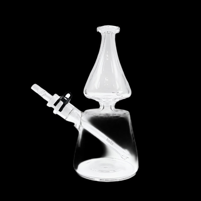 HELIX CLEAR BEAKER BASE WATER PIPE 14MM Helix Bowl 3