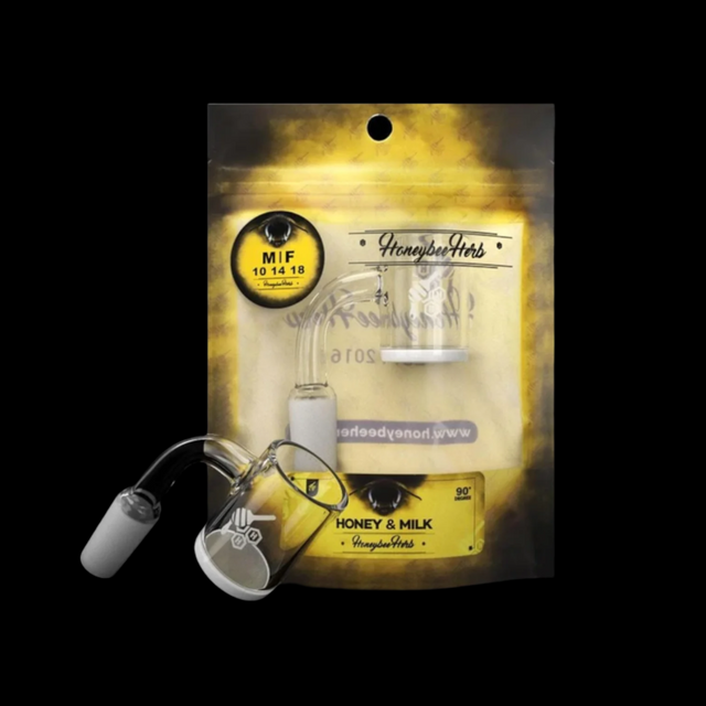 Honeybee Herb Honey & Milk Bevel Banger 14mm Male 90