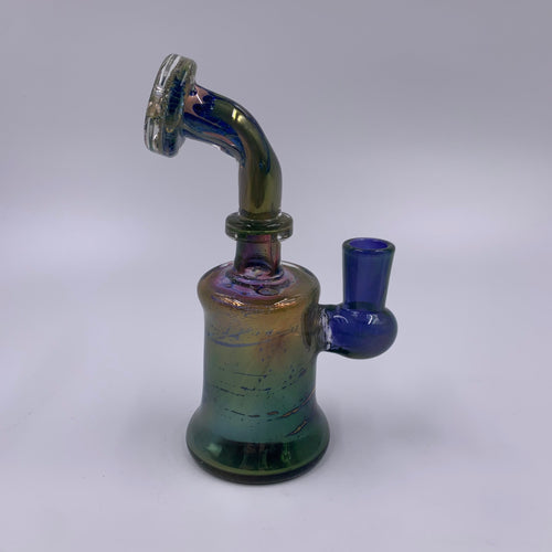 7" BUBBLE TRAP MINI RIG WATER PIPE- WITH 4MM 14M BANGER