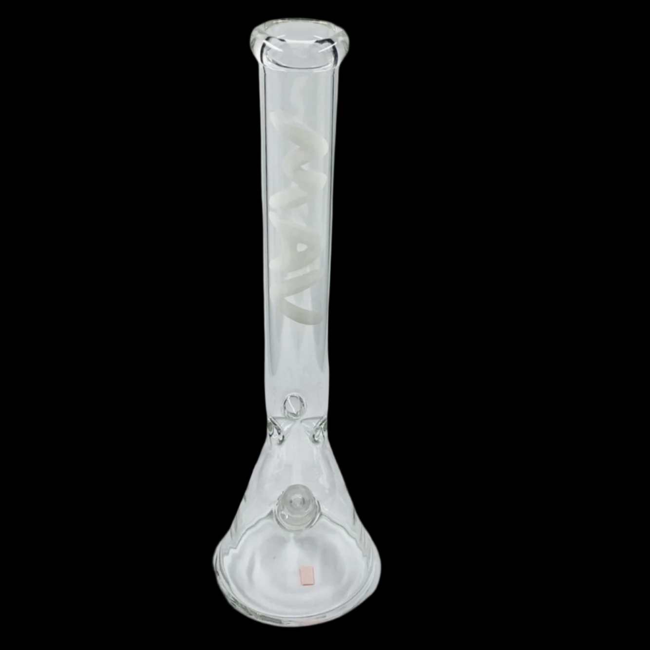 MAV 18'' WHITE CLASSIC BEAKER BONG 19MM TO 14MM
