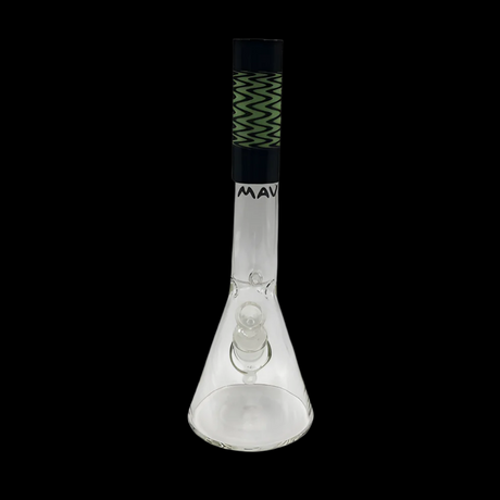 MAV GLASS WATER PIPE BEAKER 16" WIG WAG REVERSAL SLIME