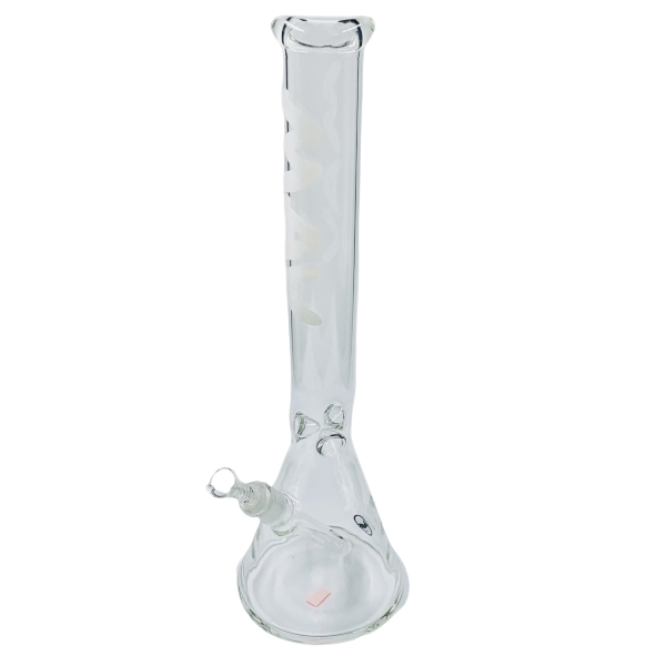 Mav 18'' White Classic Beaker Bong