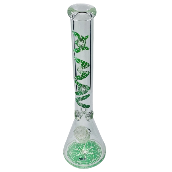 Mav 18'' X 9MM Mandala Beaker Bong