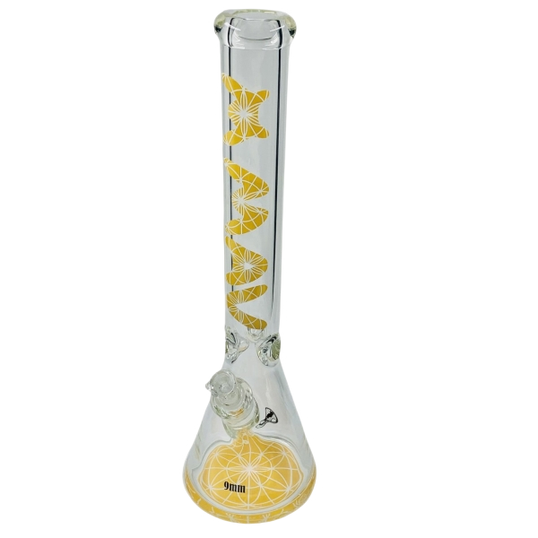 Mav 18'' X 9MM Mandala Beaker Bong