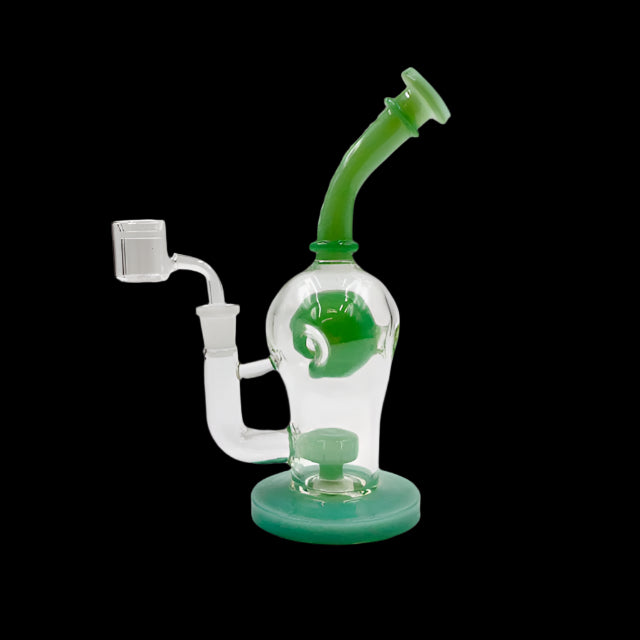 NEU Concentrate Rig Shower Head Globe (8″) JADE 2