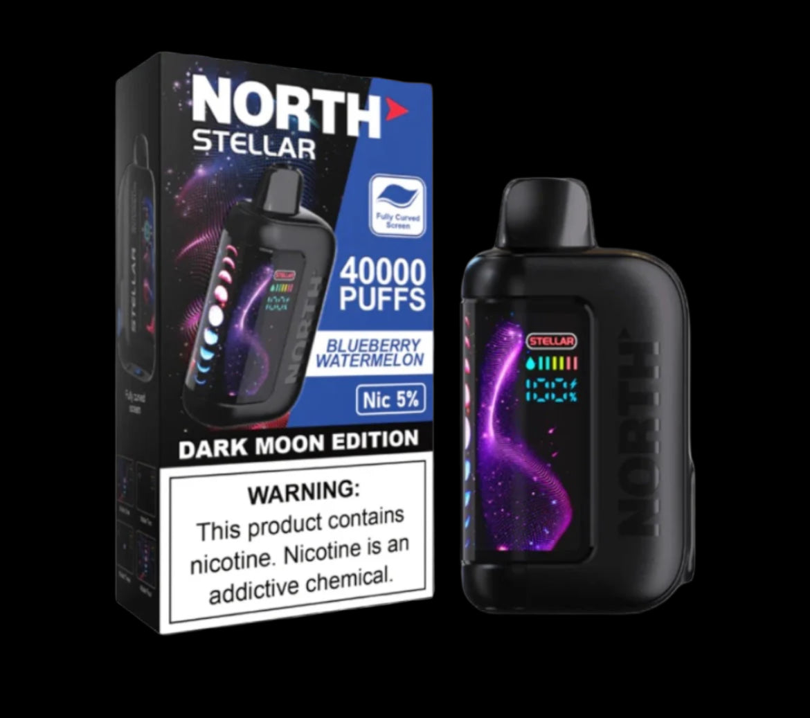 North Stellar Dark Moon Edition 40K 20ML Device With Fully Curved Screen & Four Screen Animations BW
