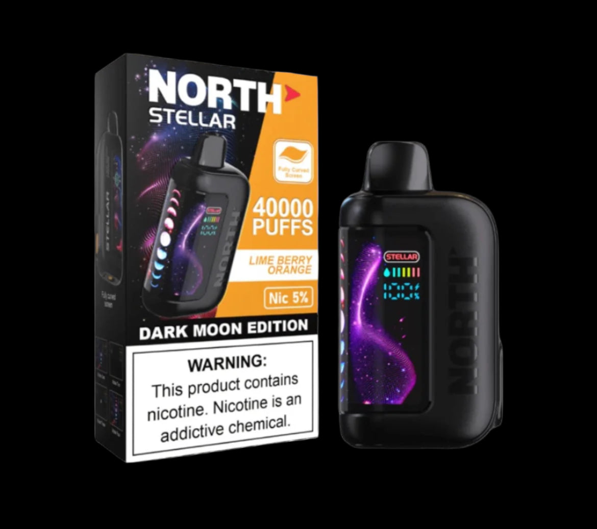 North Stellar Dark Moon Edition 40K 20ML Device With Fully Curved Screen & Four Screen Animations LBO