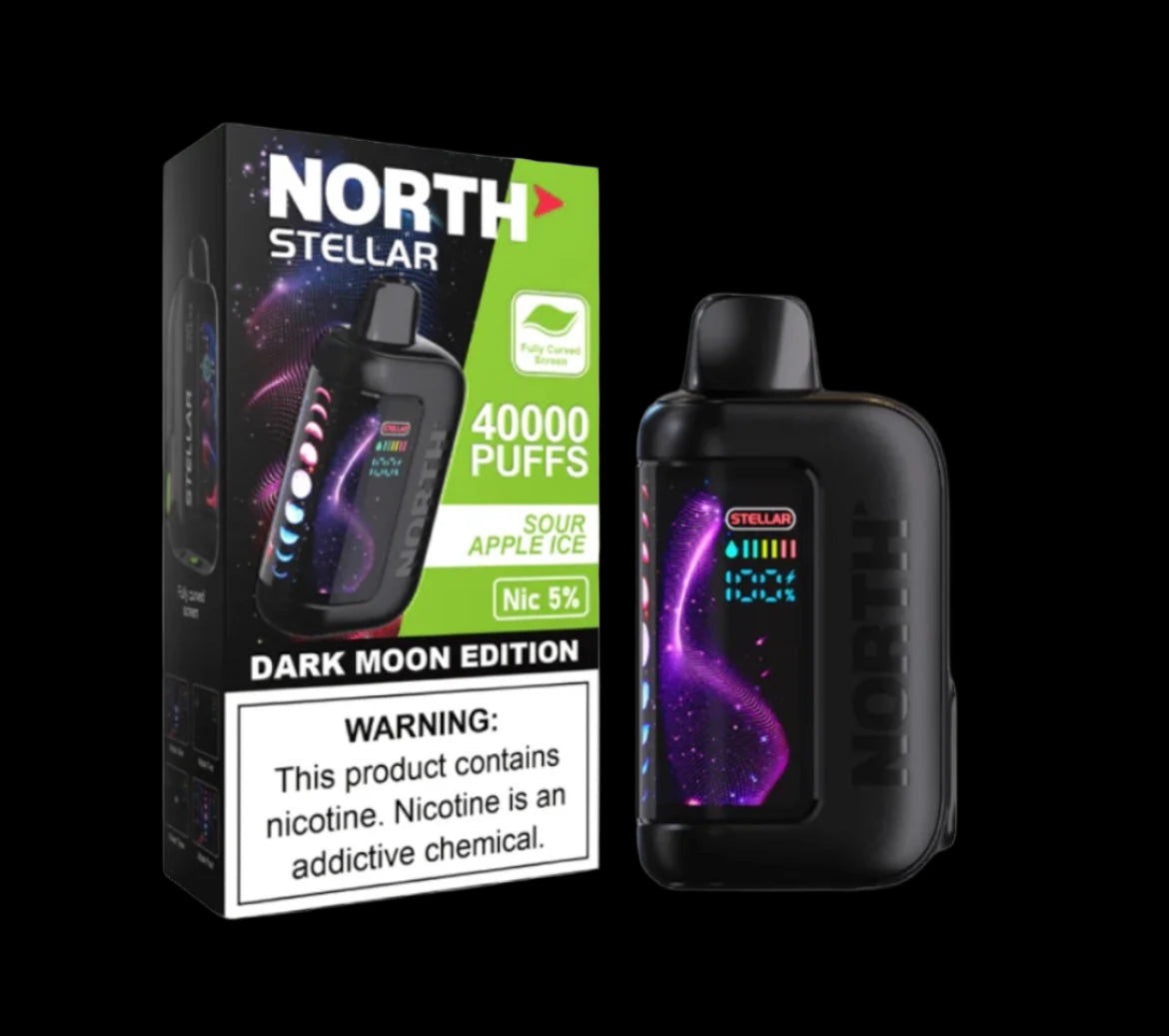 North Stellar Dark Moon Edition 40K 20ML Device With Fully Curved Screen & Four Screen Animations Sour A I